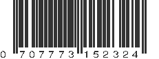 UPC 707773152324