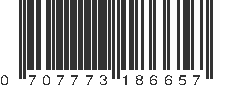 UPC 707773186657