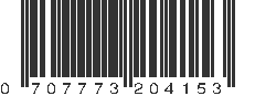 UPC 707773204153