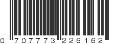 UPC 707773226162