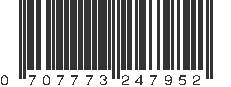 UPC 707773247952