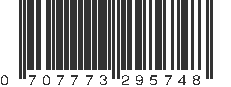 UPC 707773295748