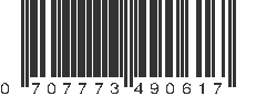 UPC 707773490617