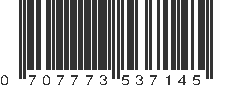 UPC 707773537145