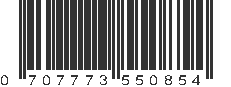 UPC 707773550854