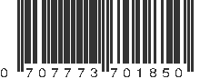 UPC 707773701850