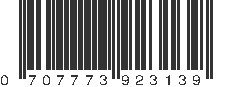 UPC 707773923139