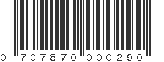 UPC 707870000290