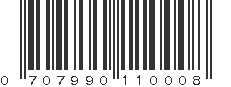 UPC 707990110008