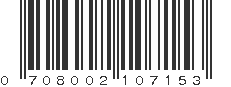 UPC 708002107153