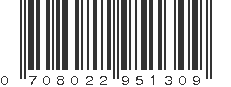 UPC 708022951309