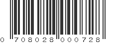 UPC 708028000728