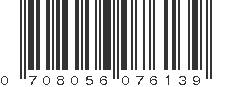 UPC 708056076139