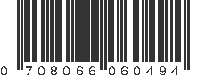 UPC 708066060494