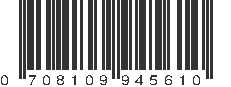 UPC 708109945610