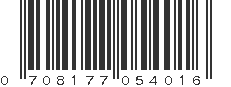 UPC 708177054016