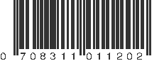 UPC 708311011202