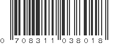 UPC 708311038018