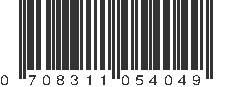 UPC 708311054049