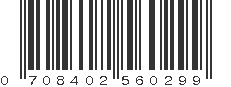 UPC 708402560299