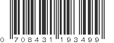 UPC 708431193499