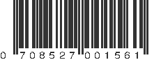 UPC 708527001561