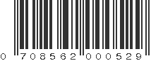 UPC 708562000529