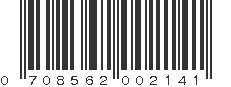 UPC 708562002141