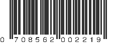 UPC 708562002219