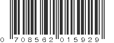 UPC 708562015929