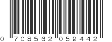 UPC 708562059442