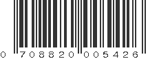 UPC 708820005426