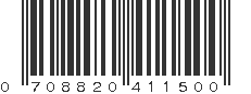 UPC 708820411500