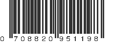 UPC 708820951198