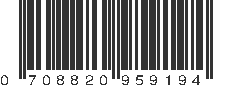 UPC 708820959194