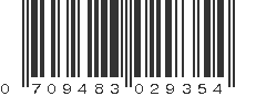 UPC 709483029354