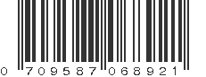 UPC 709587068921