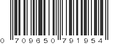 UPC 709650791954