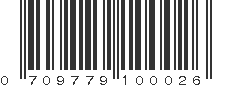 UPC 709779100026