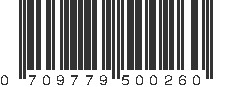 UPC 709779500260