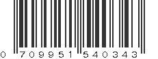 UPC 709951540343