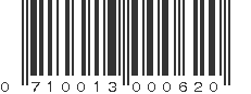 UPC 710013000620