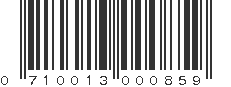 UPC 710013000859