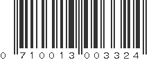 UPC 710013003324