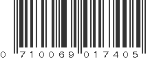 UPC 710069017405