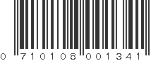 UPC 710108001341