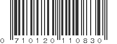 UPC 710120110830