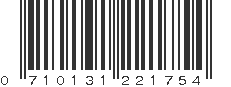 UPC 710131221754