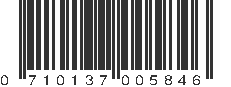 UPC 710137005846