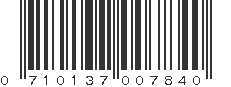 UPC 710137007840